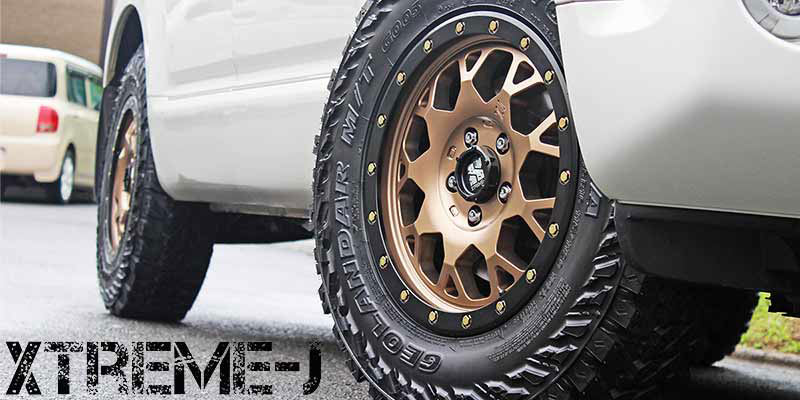 SALE正規品MLJ XTREME-J KK03 エクストリームＪ サテンブラック ・145R13 PR6 DUNLOP Grantrek TG4 ・タイヤホイール4本セット ラジアルタイヤ